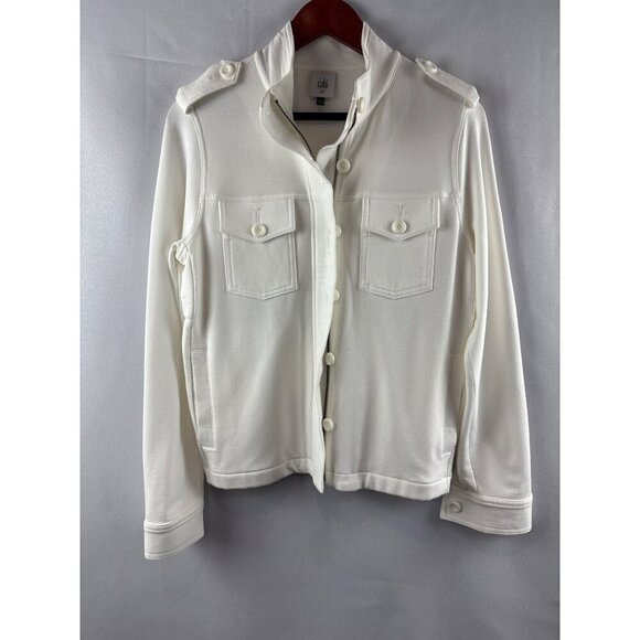 Women's Size XS Cabi Lighthouse Jacket White - Picture 2 of 8